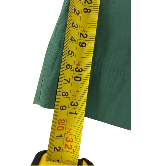 Zara Womens Pants Size XL Trousers Green Flowy Pleated Wide Leg 5427/420 NWOT - Picture 12 of 13